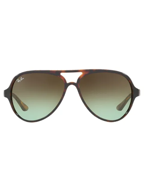 Ray-Ban aviator shaped sunglasses Brown 0RB4125