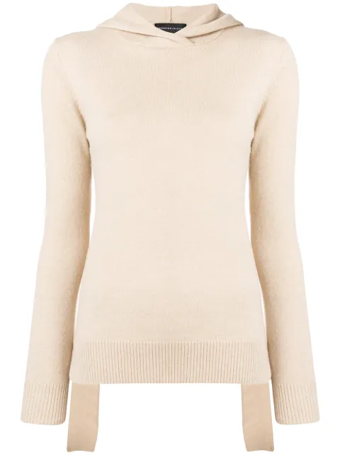 Cashmere In Love Mabel hooded jumper Neutrals MABEL