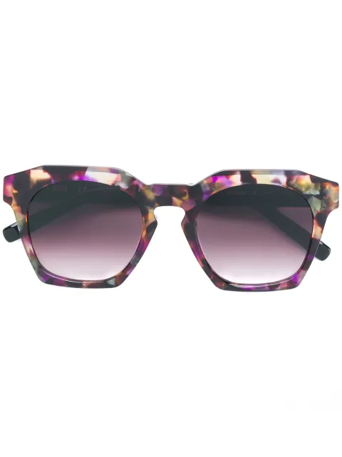 MCM tinted squared sunglasses Black MCM656S