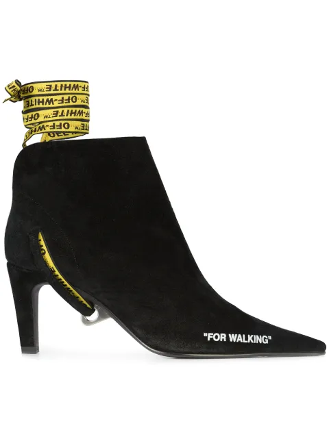Off-White For Walking ankle boots Black OWIA090S189920161000