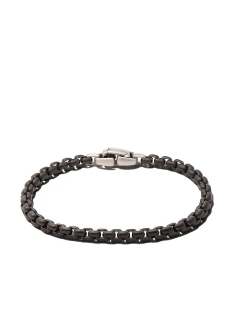 David Yurman Box Chain stainless steel bracelet (5mm) Black BC0363MCX