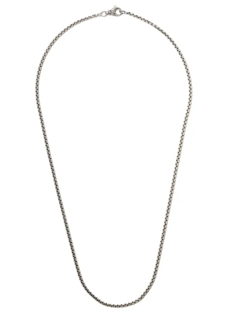 David Yurman sterling silver Box Chain necklace (2.7mm) Silver CH0104MSS