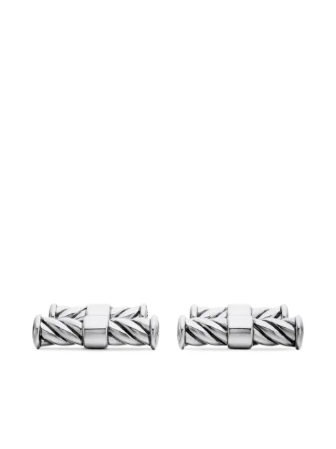 David Yurman sterling silver Cable Elongated cufflinks (22mm) Silver C0F473SS