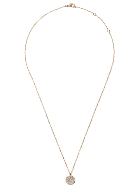 David Yurman 18kt yellow gold Cable Collectibles diamond necklace Gold N12214D88ADI