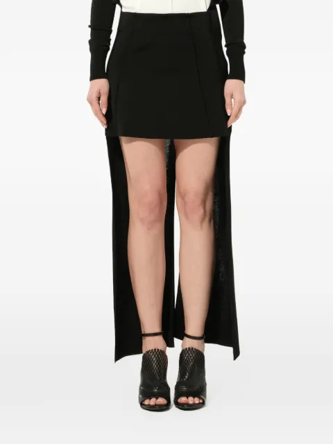 Chloé panelled A-line mini skirt Black CHC18UMJ01590