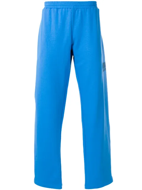 GOSHA RUBCHINSKIY elasticated waist trousers Blue G012P011