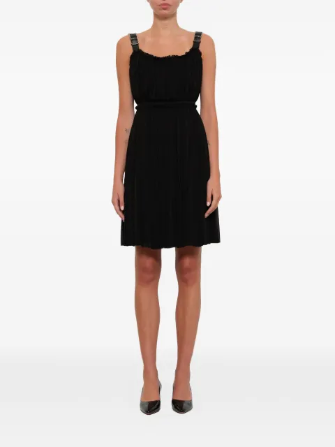 Alexander McQueen buckled strap dress Black 513481QKL02
