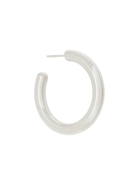 Maria Black Ruby 35 hoop earring Metallic 100634