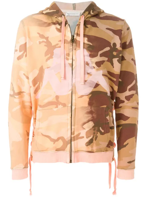 Faith Connexion Kappa camouflage hoodie Yellow X3313J00003