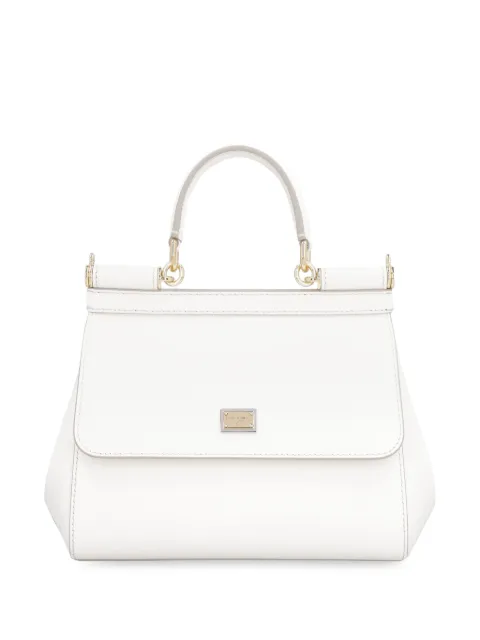 Dolce & Gabbana medium Sicily tote bag White BB6003A1001