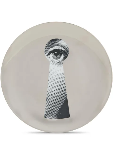 Fornasetti Tema e Variazoni N.14 wall plate Grey PTVW014