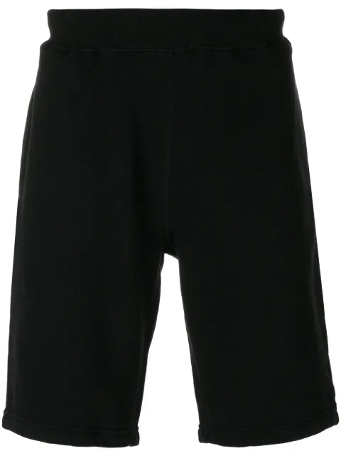 Sunspel straight leg track shorts Black MSHR1519BKAA