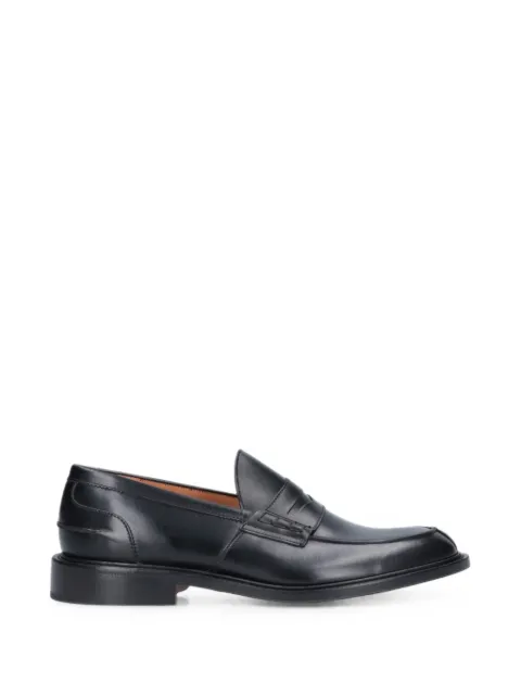 Tricker's James penny loafers Black JAMES