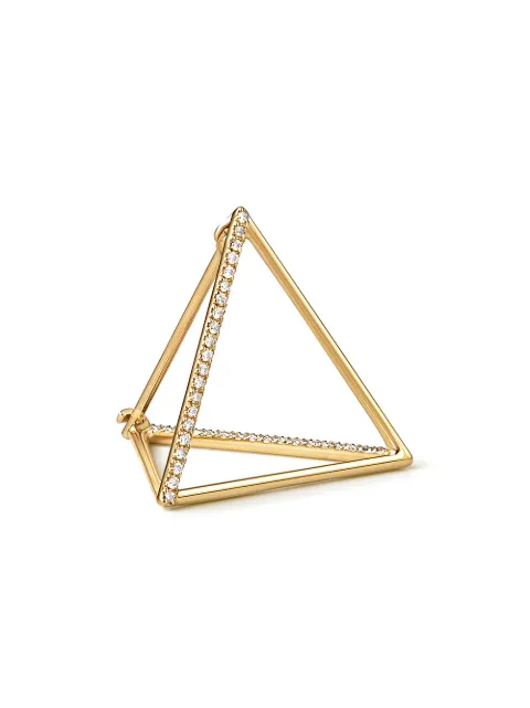 Shihara Diamond Triangle Earring 20 (02) Metallic 03222EY000