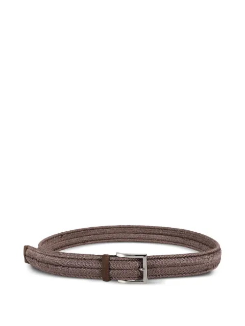 Orciani Rope Elast woven belt Brown U07369ROP