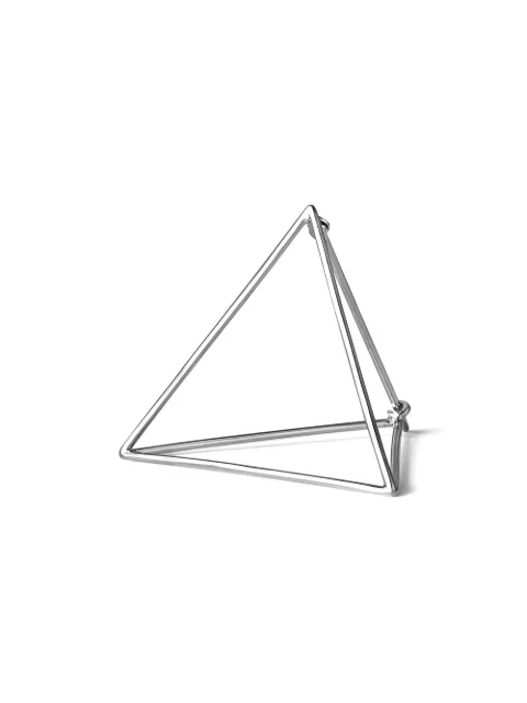 Shihara Triangle Earring 30 Metallic 00130EW300