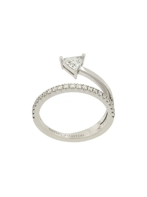 Delfina Delettrez 18kt white gold Marry Me ring Metallic HND1008B