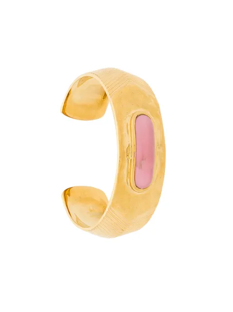 Aurelie Bidermann Peggy cuff Yellow SS18BR08MG
