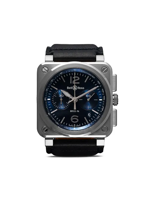 Bell & Ross BR 03-94 Blue Steel 42mm Blue BR0394BLUSTSCA