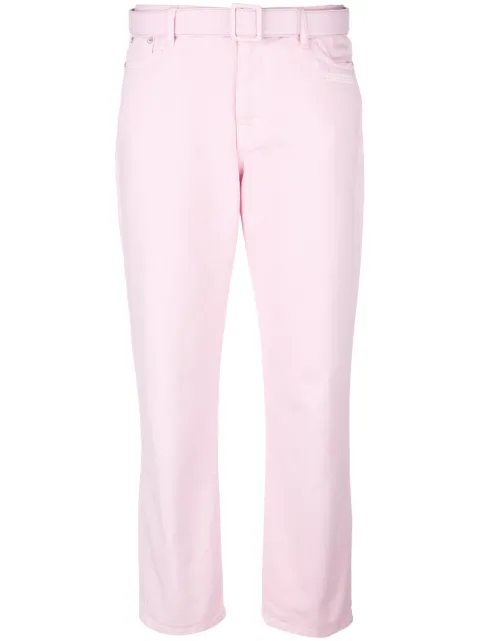 Off-White skinny jeans Pink OWYA004S189541442701