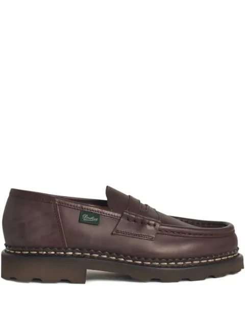 Paraboot Reims leather loafers Brown 099413
