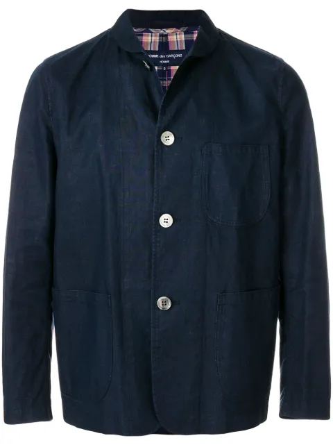 Comme Des Garçons Pre-Owned Postman jacket Blue CDG913