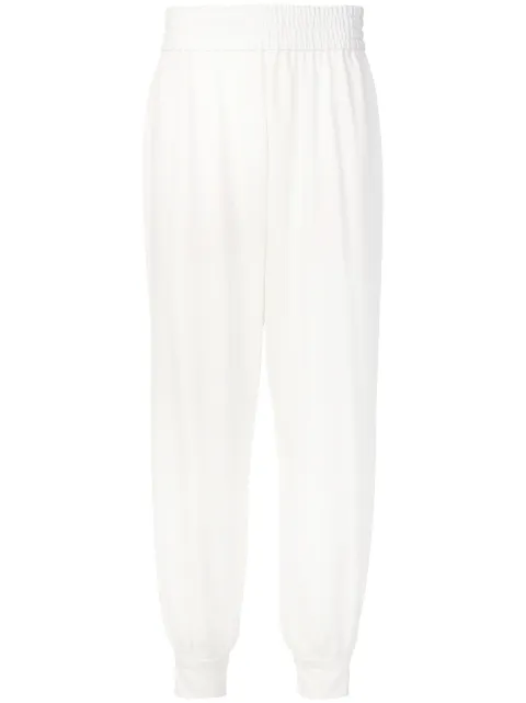 Marc Jacobs tapered harem trousers White M4007347