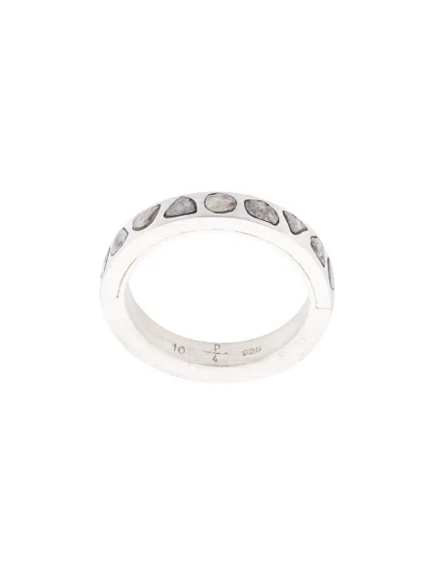 Parts of Four Mega Pavé Sistema ring Metallic 110112MADIA