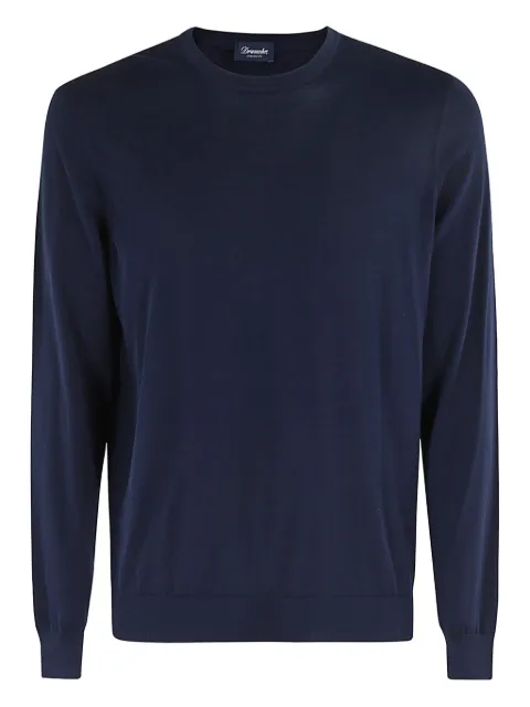 Drumohr knitted jumper Blue D0GN113
