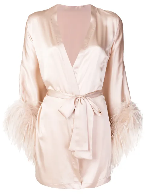 Gilda & Pearl Mia wrap robe Pink 1760MIA