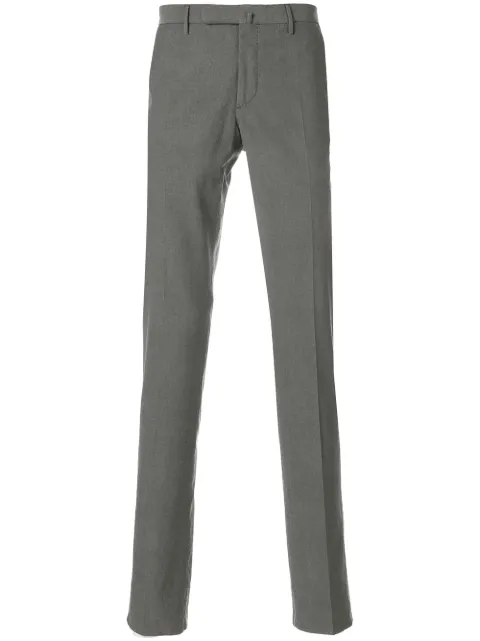 Incotex woven tailored trousers Grey 1GWT309223R
