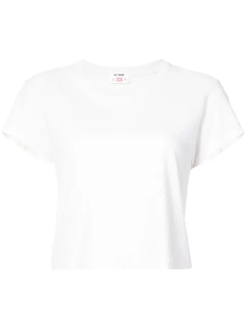 RE/DONE 1950s Boxy T-shirt White 0242WBX5