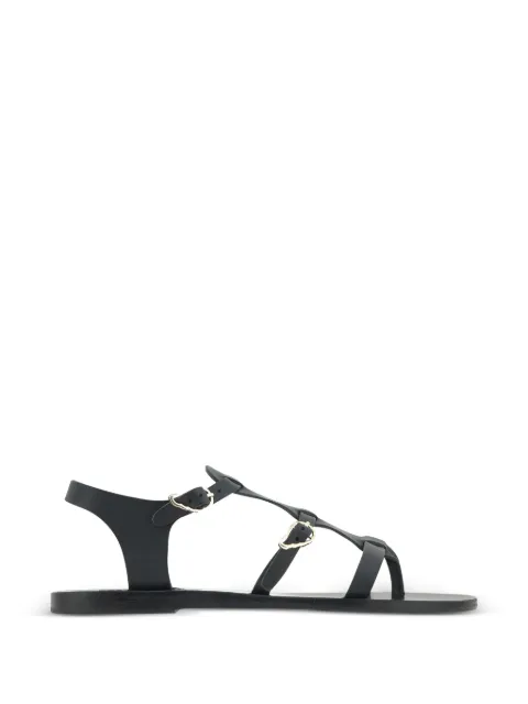 Ancient Greek Sandals Grace Kelly sandals Black GRACEKELLYVACHETTA