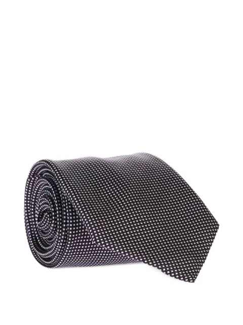 Dell'oglio patterned tie Grey NAIFACOPER51133196