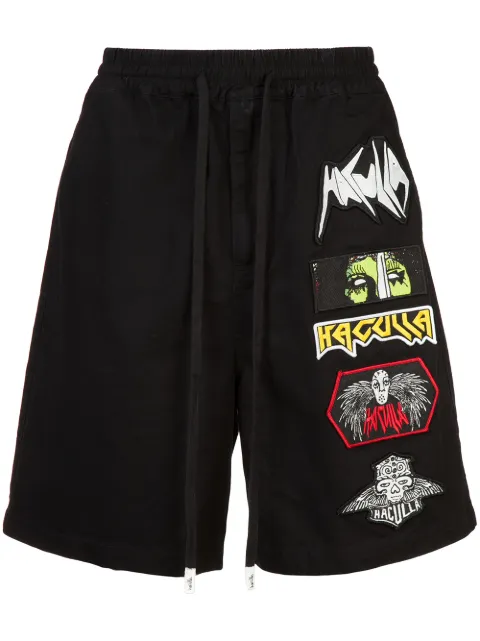 Haculla Mad Max track shorts Black HA02AHBS03