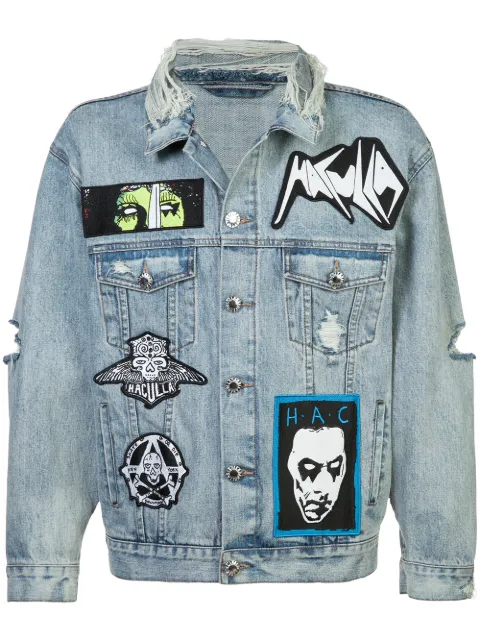 Haculla Mad Max denim jacket Blue HA02AHX03A