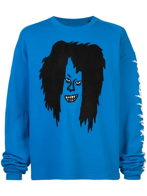 Haculla Too Ugly sweatshirt Blue HA02AHK01