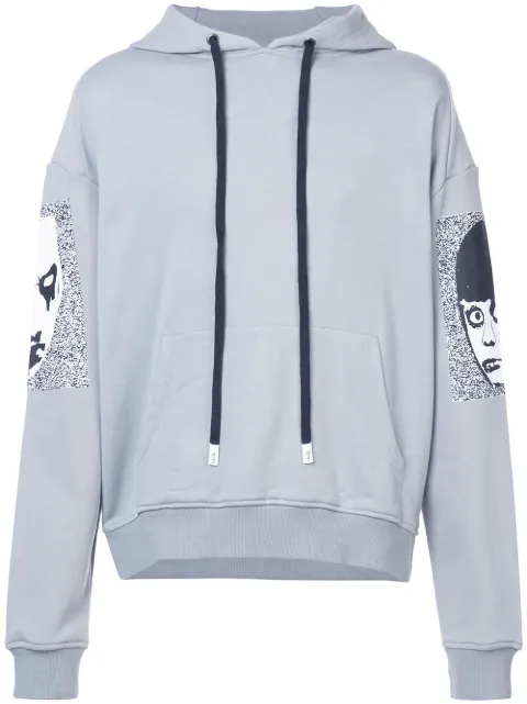 Haculla Pray For Revolution hoodie Grey HA02AHKH06