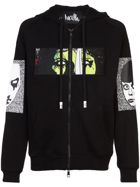 Haculla They're Here hoodie Black HA02AHKH04