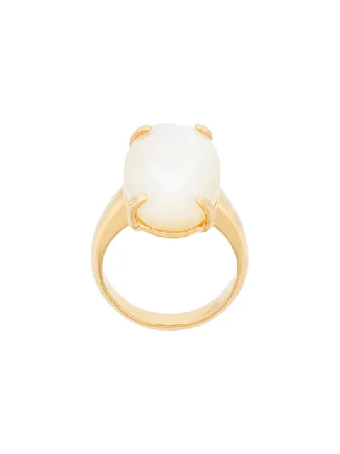Wouters & Hendrix Technofossils mother of pearl ring Metallic RCF23WG