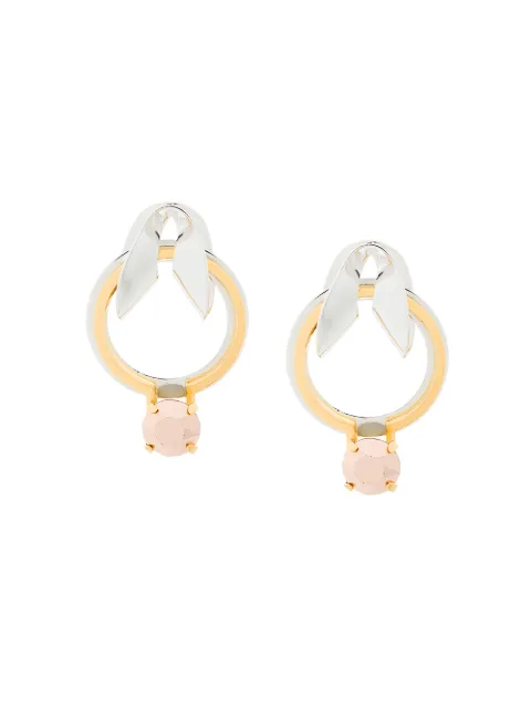 Wouters & Hendrix Technofossils earrings Metallic OCFS18C