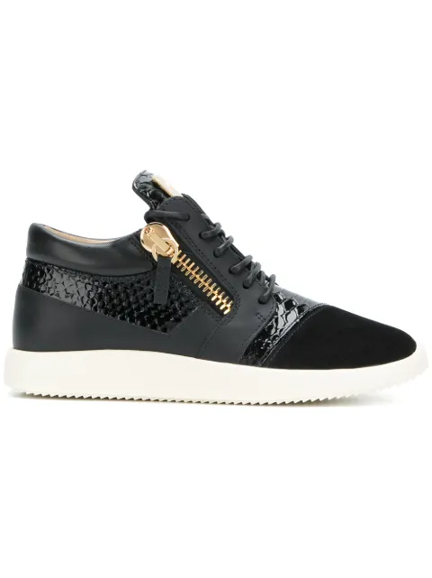 Giuseppe Zanotti Runner panelled sneakers Black RW70046009