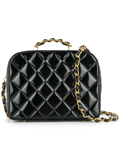 CHANEL Pre-Owned quilted two-way handbag Black 3302294
