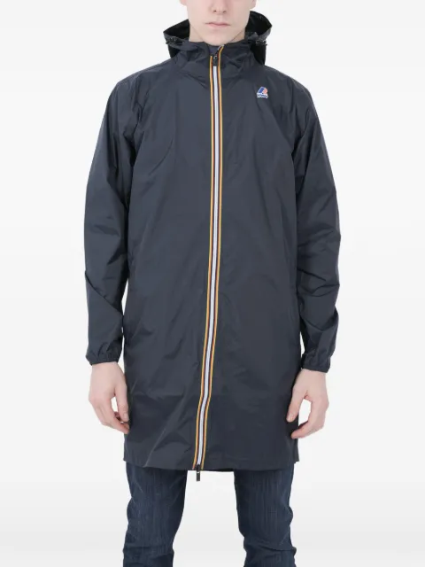 K-Way R&D contrast-zip parka Blue K005IE0
