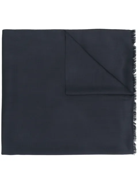 N.Peal Pashmina Shawl scarf Blue NPA000005
