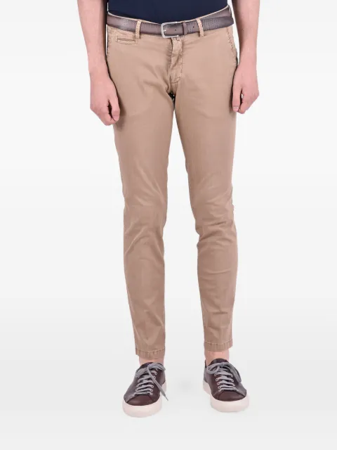 Briglia 1949 slim-fit chino trousers Neutrals BG0538530573136158
