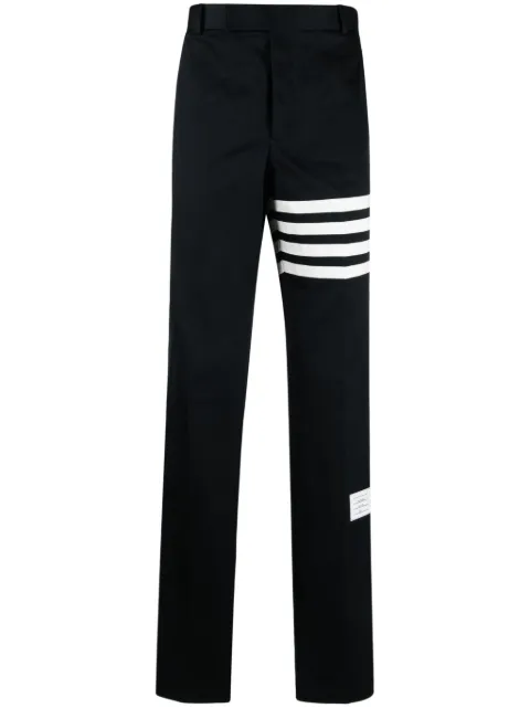 Thom Browne 4-Bar motif print trousers Blue MTU245A03788