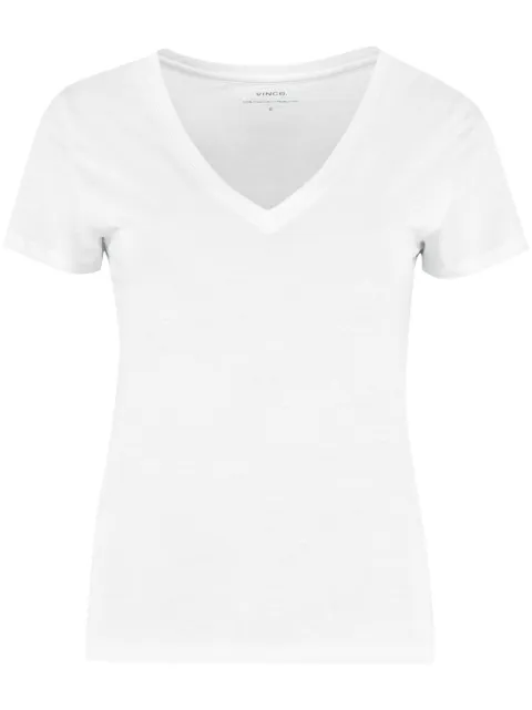 Vince V-neck T-shirt White VR59283148