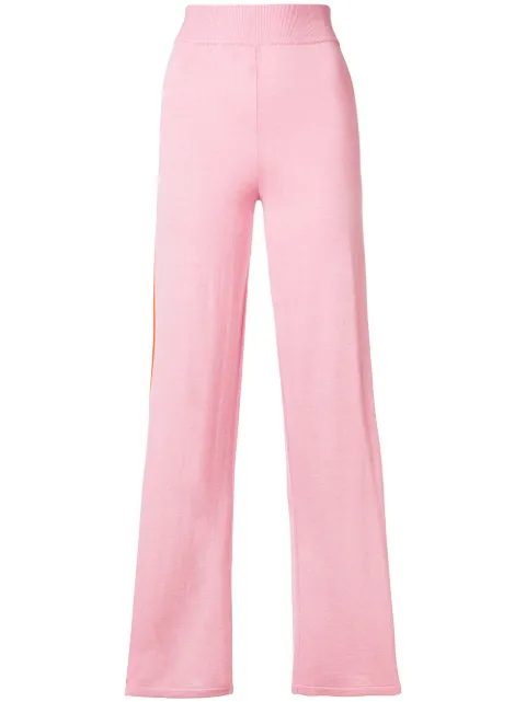 Cashmere In Love Esther striped trousers Pink ESTHER