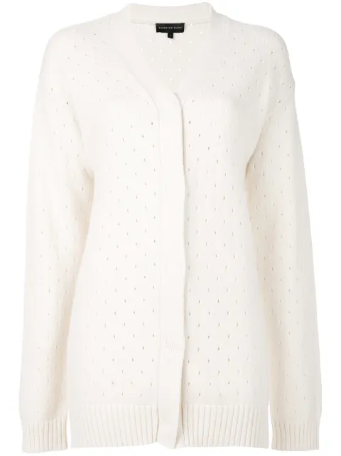 Cashmere In Love Baby chunky cardigan Neutrals BABE